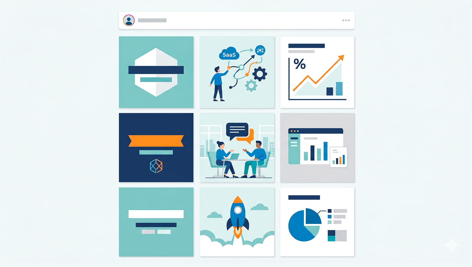 Comment créer un feed Instagram B2B cohérent avec l'IA (sans être designer)